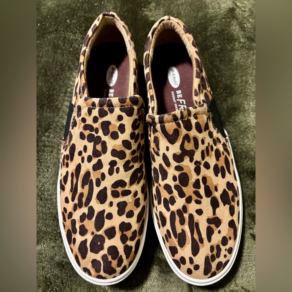 Dr. Scholl's Be Free Leopard Print Sneakers